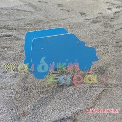 Τραμπάλα παιδικής χαράς νηπίων, αυτοκίνητο
